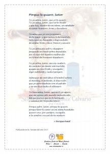 ElCristo - Poesias - Amat, Enrique - Revista 2013 - Porque te Quiero Señor