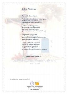 ElCristo - Poesias - Cano Cantero, Reme - Revista 2015 - Entre tinieblas
