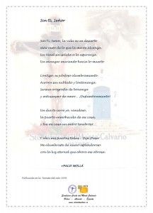 ElCristo - Poesias - Molla, Paco - Revista 2009 - Sin ti Señor