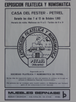 Año 1983 – Exposición Filatélica